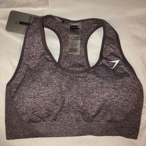 Gymshark Vital Seamless Sports Bra - Purple